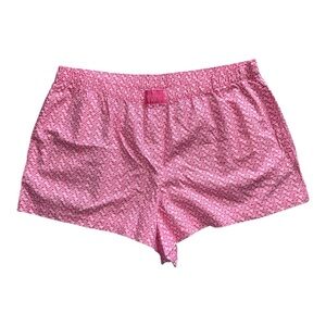 Victoria's Secret Pink Patterned Sleep Shorts XL NWT